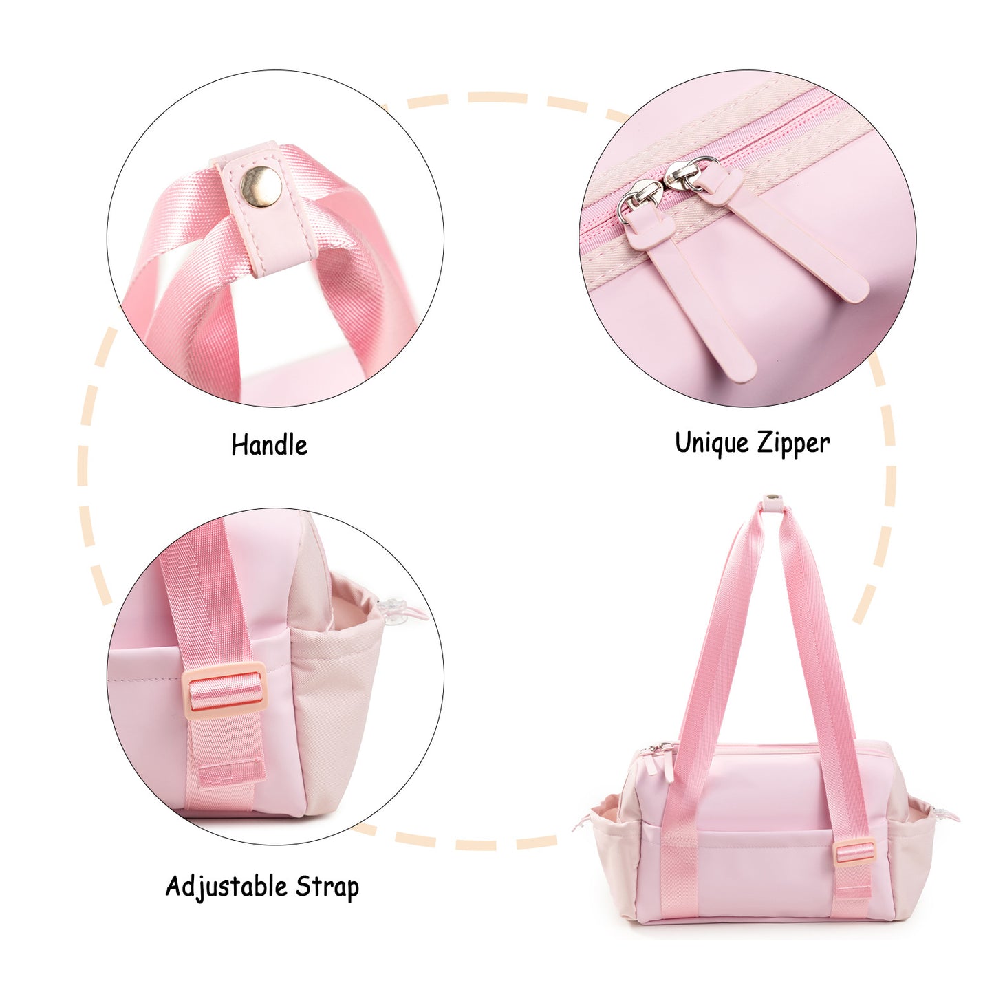 Waterproof Fitness Bag - Wet/Dry Separation Travel & Gym Tote