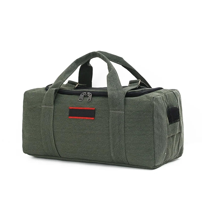 Large Capacity Canvas Travel Bag for Men & Women
