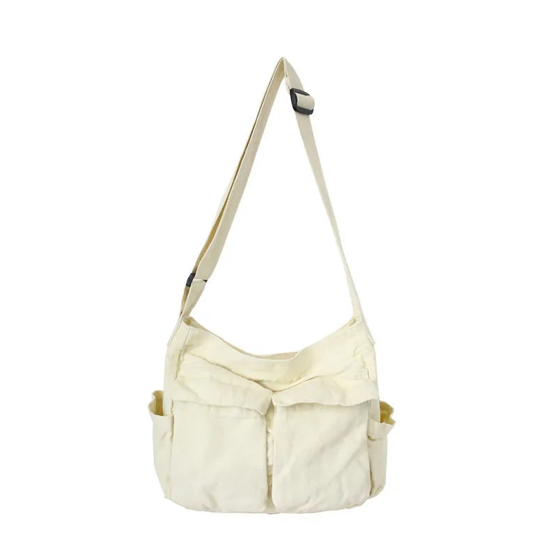New Student Class Canvas Messenger Bag