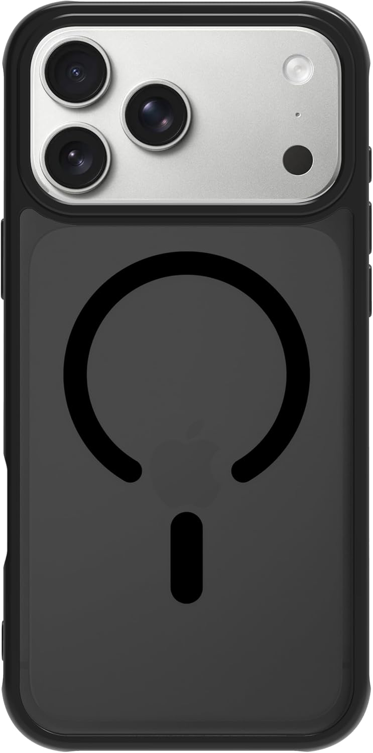 Frosted Black Magnetic Impact Case for iPhone