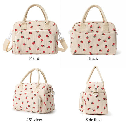 Lunch Bag Tote Bag Lunch Organizer Lunch Holder Insulated Lunch Cooler Bag 11L for Picnic Office for Women/Men