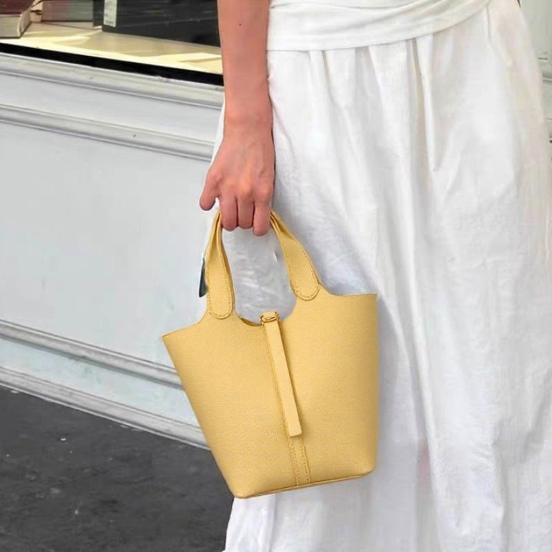 Women's Fashionable Bucket Bag 2025 - New Style Vegetable Basket Handbag with All-Match Design