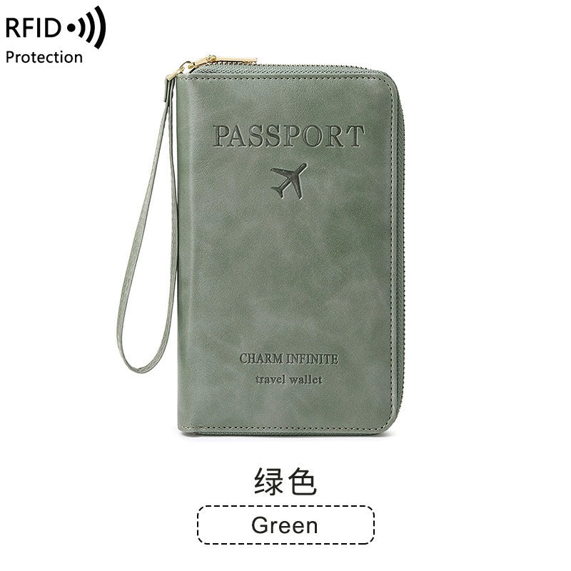 Travel Wallet - Premium Leather Passport Holder