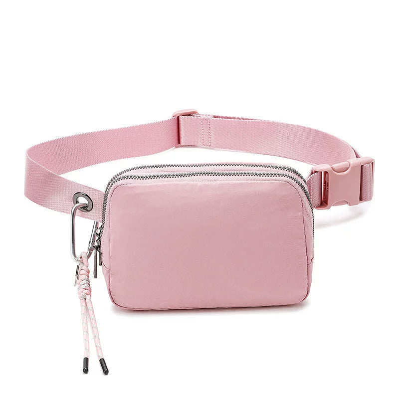 Crossbody Bag with Adjustable Long Strap - Small Fanny Pack Belt Bag for Travel