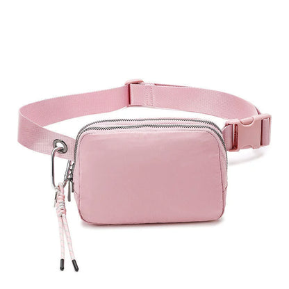 Crossbody Bag with Adjustable Long Strap - Small Fanny Pack Belt Bag for Travel
