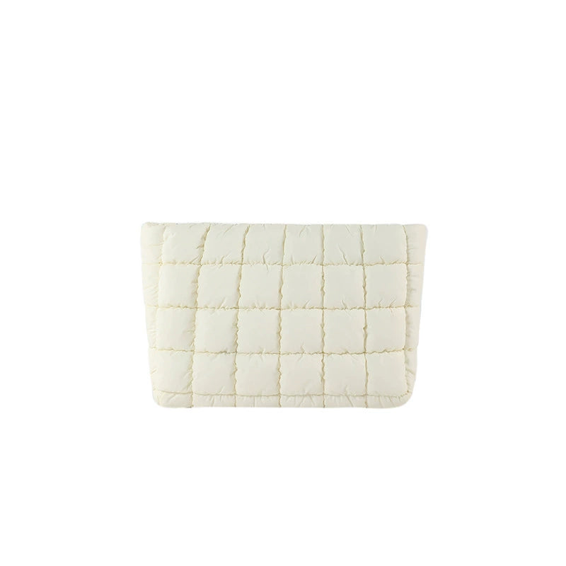 2025 Korean Style Pleated Cosmetic Bag - Trendy Small Handbag for Women Fashion Beauty Organizer