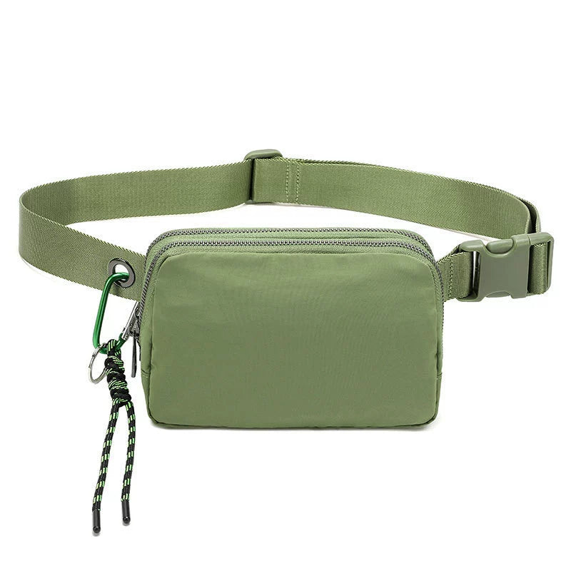 Crossbody Bag with Adjustable Long Strap - Small Fanny Pack Belt Bag for Travel