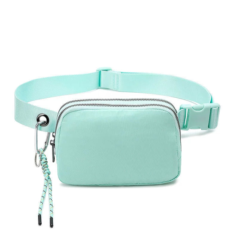 Crossbody Bag with Adjustable Long Strap - Small Fanny Pack Belt Bag for Travel