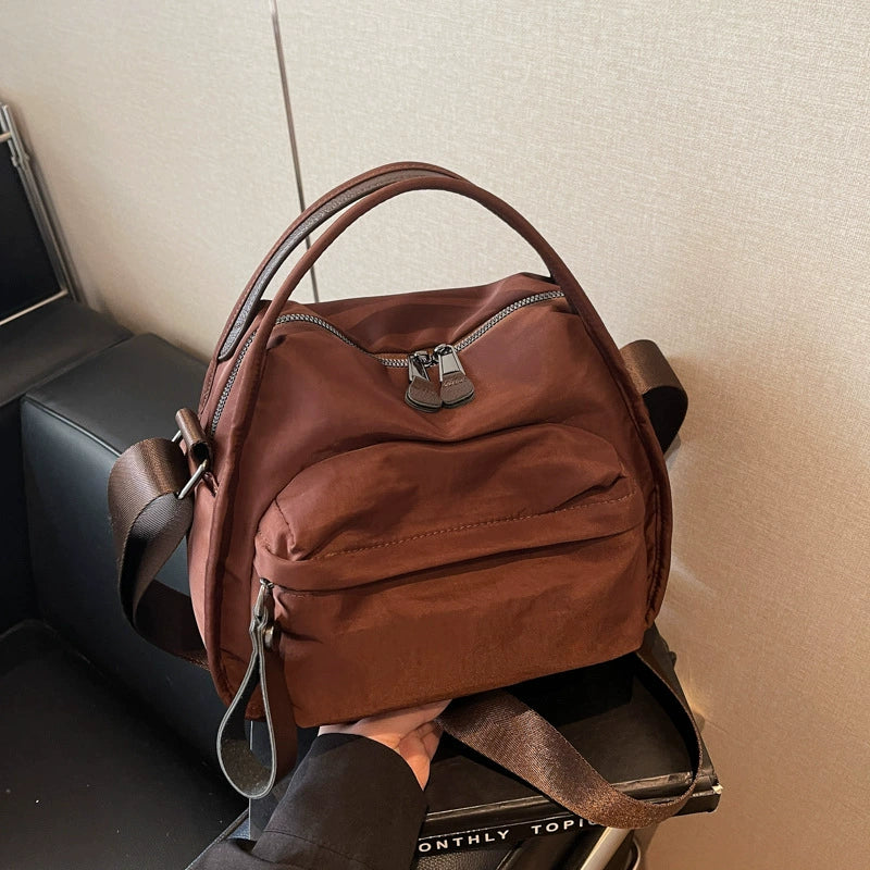 Elegant Solid Color Shoulder Bag - 2025 Fall & Winter Trendy Crossbody