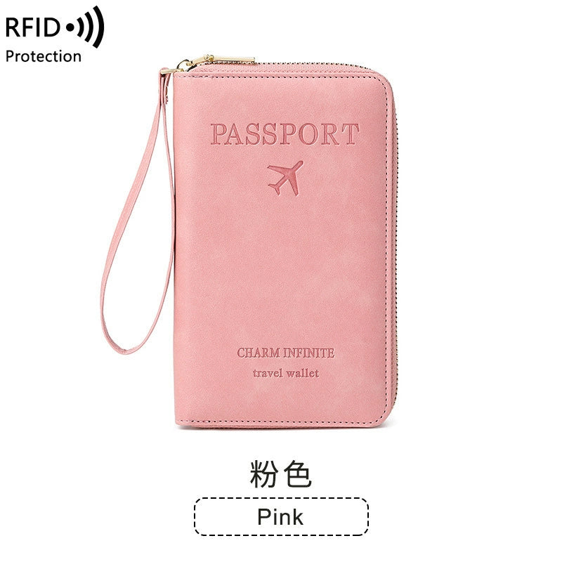 Travel Wallet - Premium Leather Passport Holder