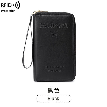 Travel Wallet - Premium Leather Passport Holder