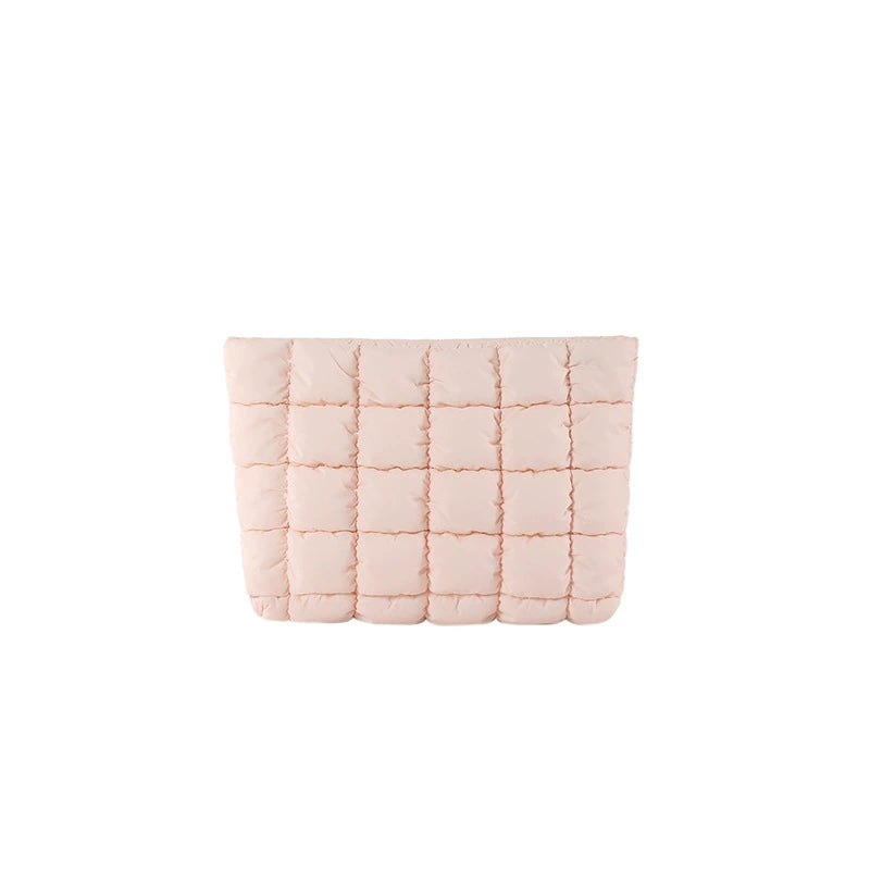 2025 Korean Style Pleated Cosmetic Bag - Trendy Small Handbag for Women Fashion Beauty Organizer