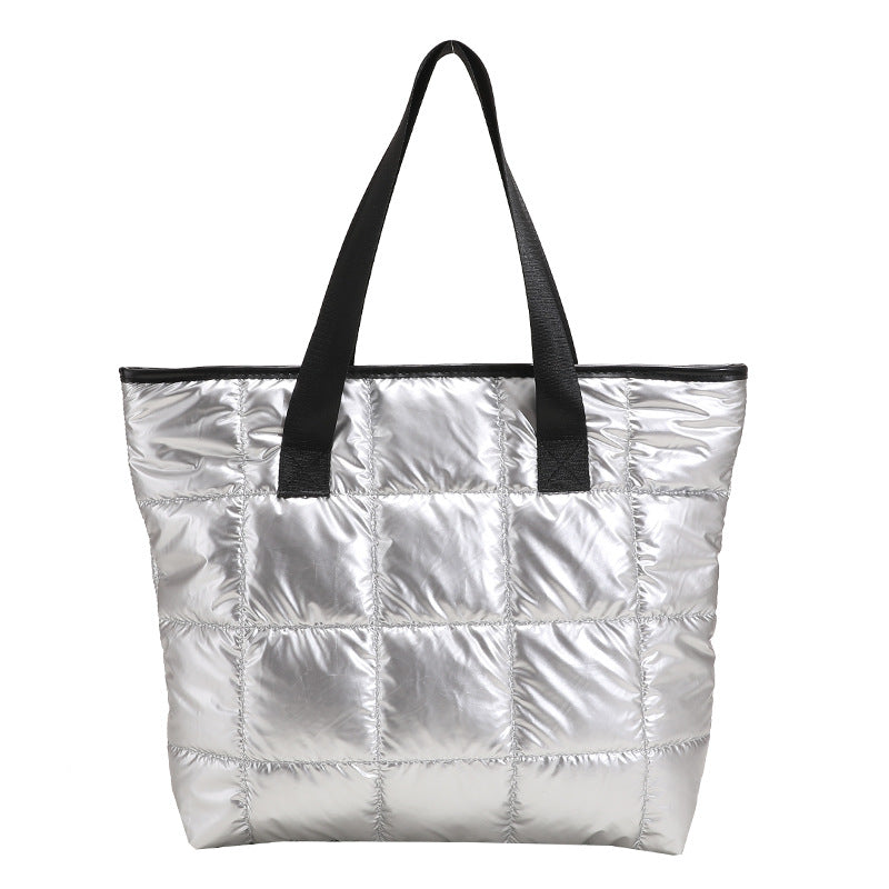 Fashion Ladies' Quilted Tote Handbag