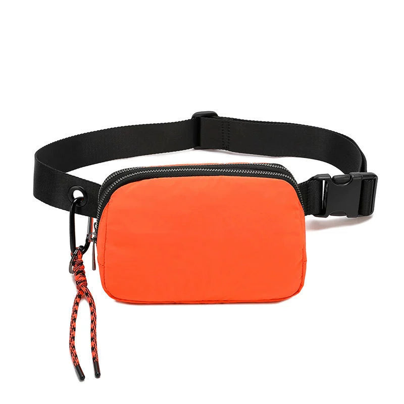 Crossbody Bag with Adjustable Long Strap - Small Fanny Pack Belt Bag for Travel