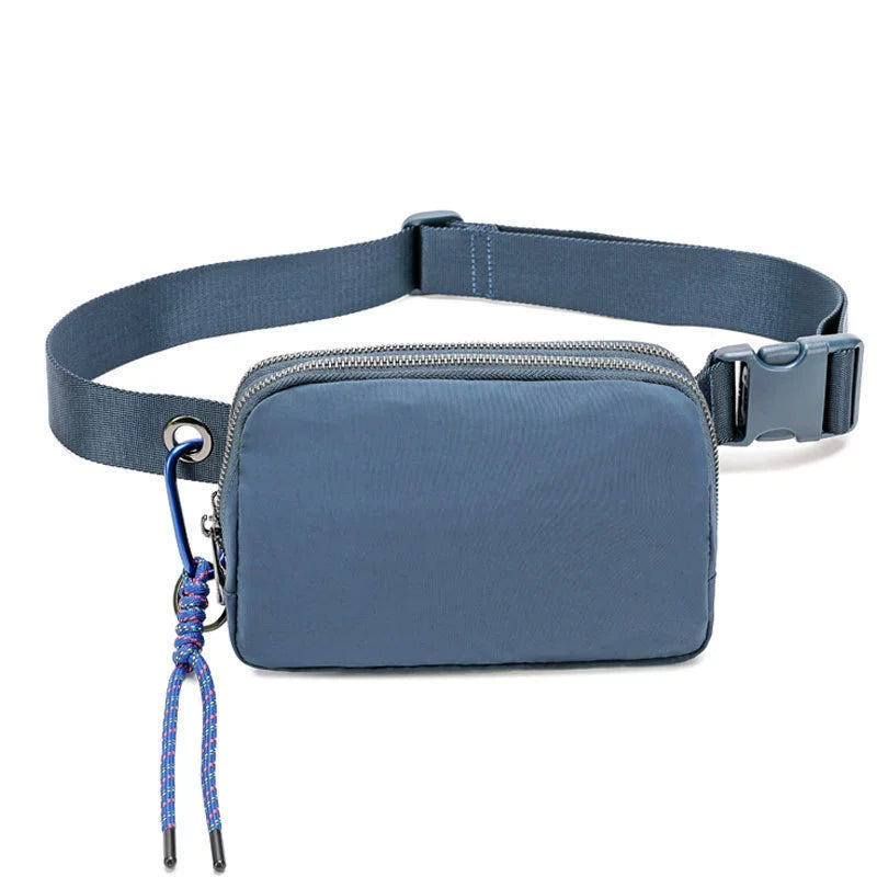 Crossbody Bag with Adjustable Long Strap - Small Fanny Pack Belt Bag for Travel