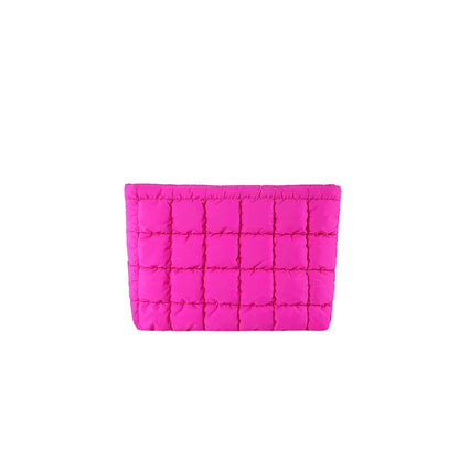 2025 Korean Style Pleated Cosmetic Bag - Trendy Small Handbag for Women Fashion Beauty Organizer