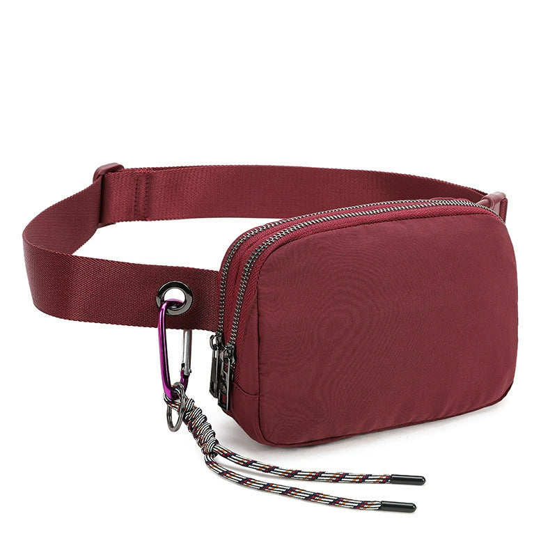 Crossbody Bag with Adjustable Long Strap - Small Fanny Pack Belt Bag for Travel