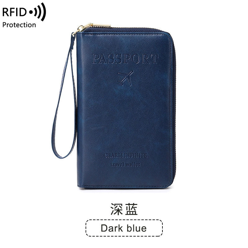 Travel Wallet - Premium Leather Passport Holder