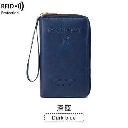 Travel Wallet - Premium Leather Passport Holder