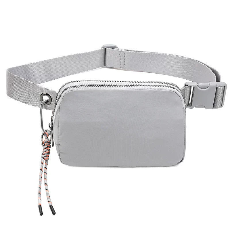 Crossbody Bag with Adjustable Long Strap - Small Fanny Pack Belt Bag for Travel