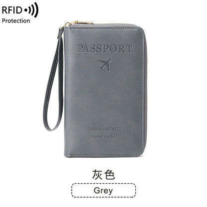 Travel Wallet - Premium Leather Passport Holder