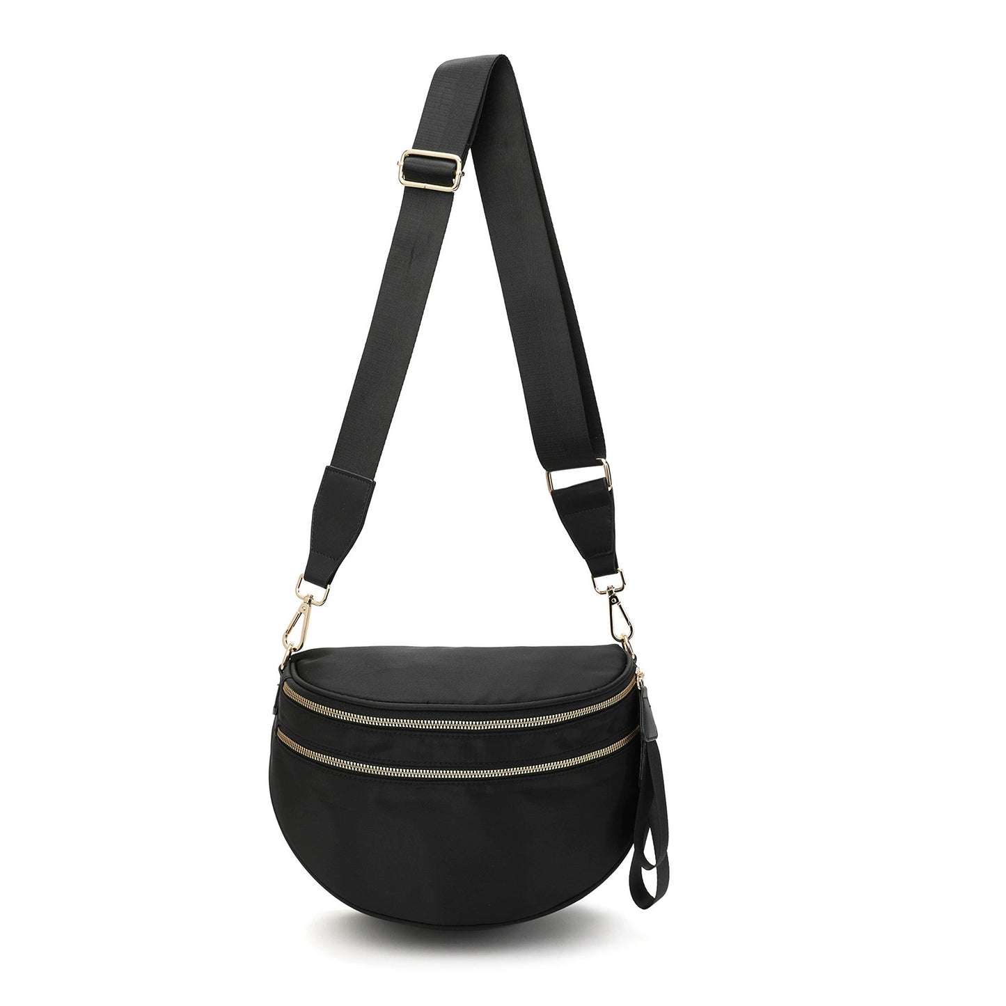 Checkered Bags Crossbody Spacious Nylon Belt Bag, Adjustable Strap, Multiple Colors