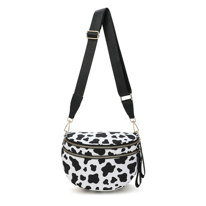 Checkered Bags Crossbody Spacious Nylon Belt Bag, Adjustable Strap, Multiple Colors