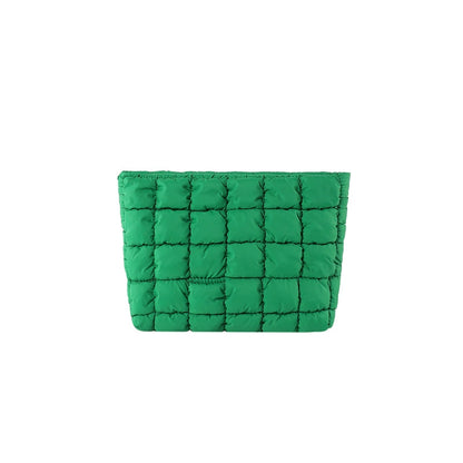 2025 Korean Style Pleated Cosmetic Bag - Trendy Small Handbag for Women Fashion Beauty Organizer