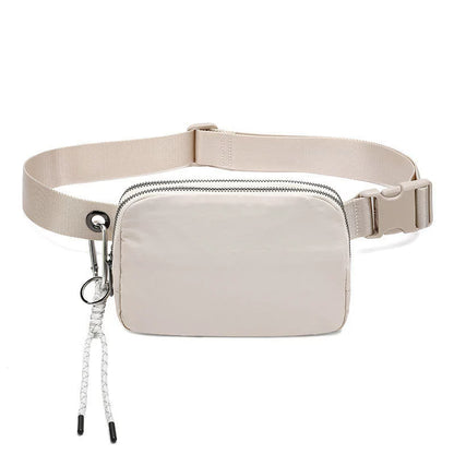 Crossbody Bag with Adjustable Long Strap - Small Fanny Pack Belt Bag for Travel