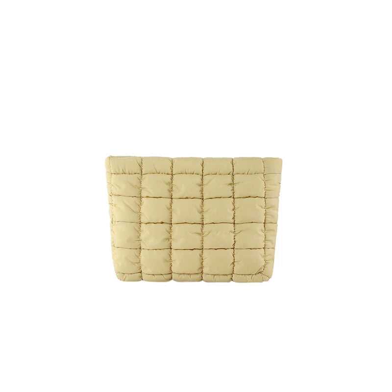2025 Korean Style Pleated Cosmetic Bag - Trendy Small Handbag for Women Fashion Beauty Organizer