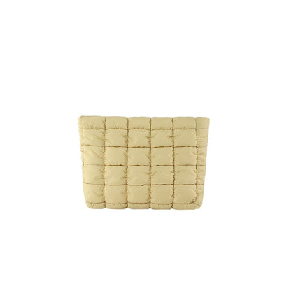 2025 Korean Style Pleated Cosmetic Bag - Trendy Small Handbag for Women Fashion Beauty Organizer