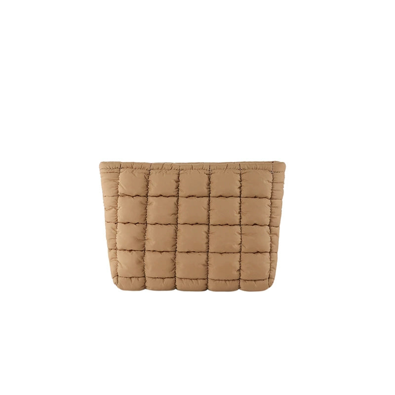 2025 Korean Style Pleated Cosmetic Bag - Trendy Small Handbag for Women Fashion Beauty Organizer
