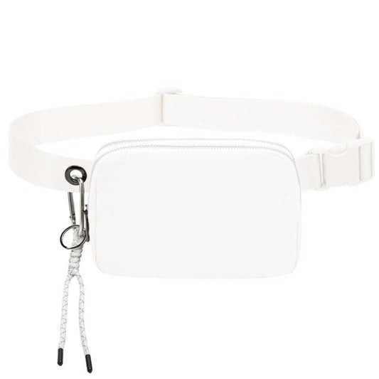 Crossbody Bag with Adjustable Long Strap - Small Fanny Pack Belt Bag for Travel