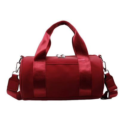 Small Boston Bag - Crossbody Pillow Handbag with Adjustable Strap for Daily Commute