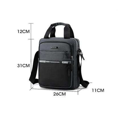 Men's Large-Capacity Nylon Messenger Bag