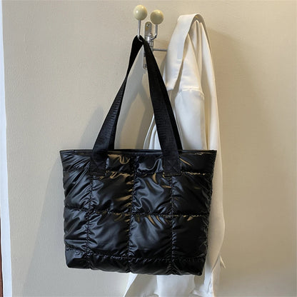 Fashion Ladies' Quilted Tote Handbag
