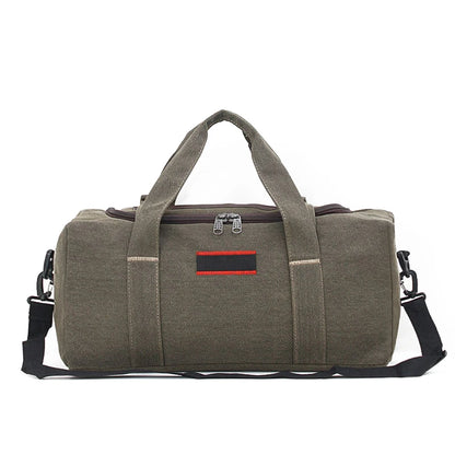 Large Capacity Canvas Travel Bag for Men & Women