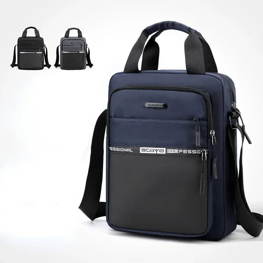 Men's Large-Capacity Nylon Messenger Bag