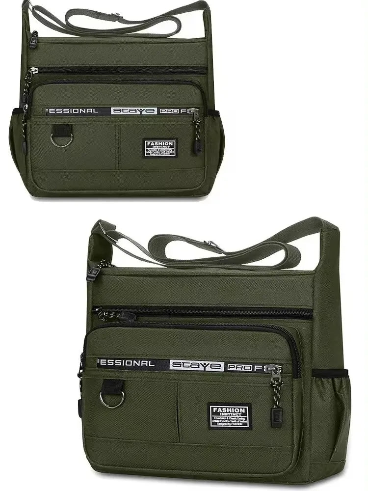 Fashionable Men's Single Shoulder Storage Bag