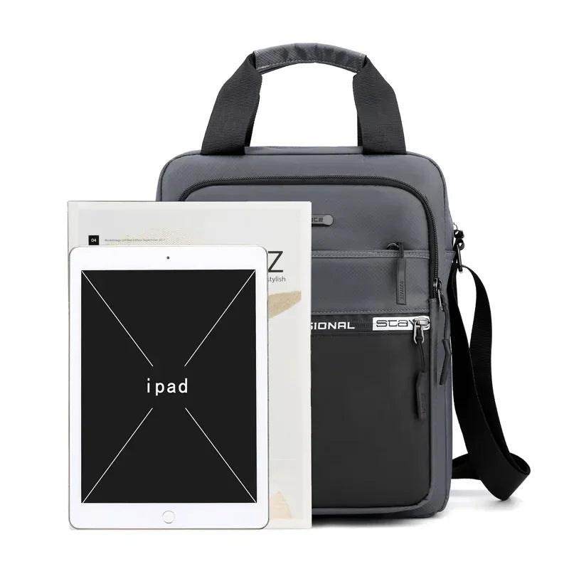 Men's Large-Capacity Nylon Messenger Bag