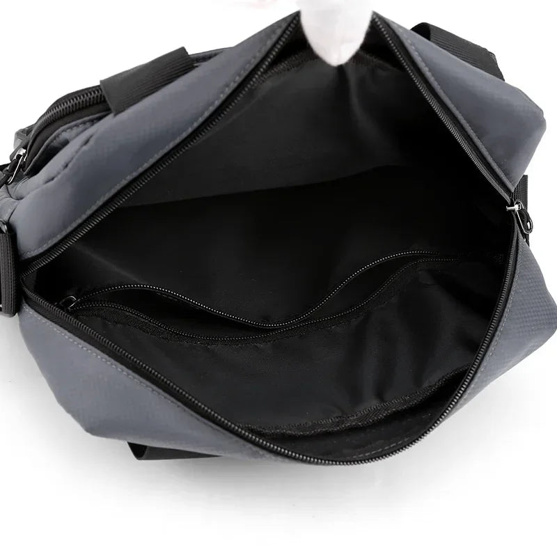 Men's Large-Capacity Nylon Messenger Bag