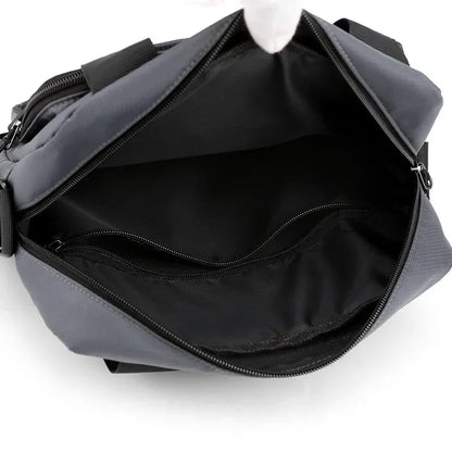 Men's Large-Capacity Nylon Messenger Bag