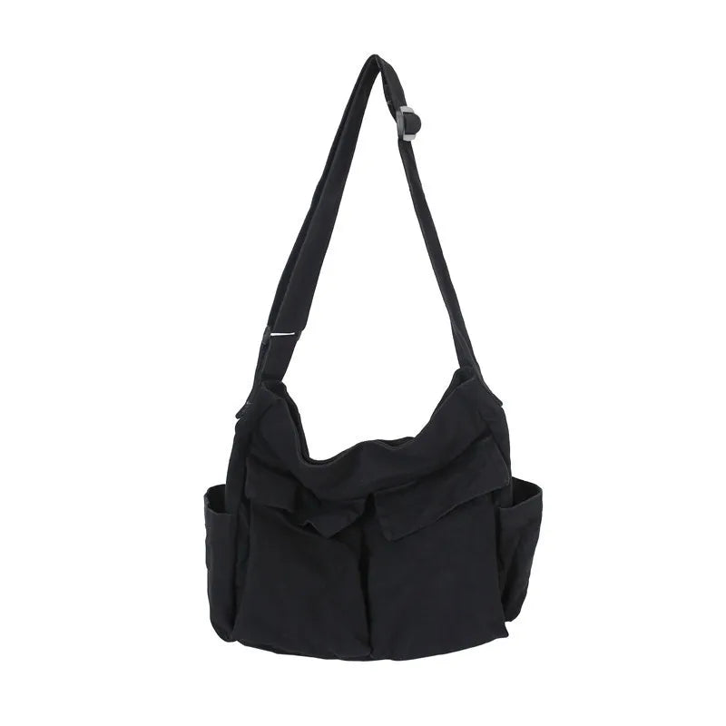 New Student Class Canvas Messenger Bag