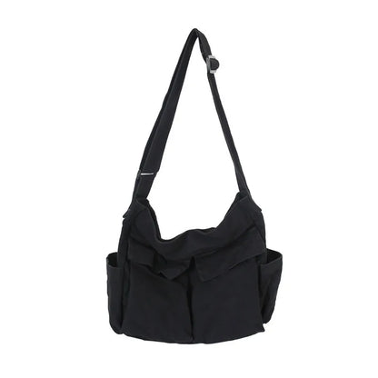 New Student Class Canvas Messenger Bag