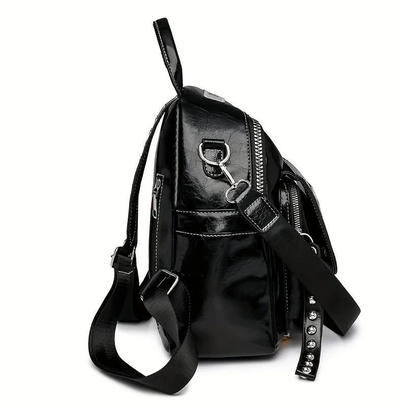 Fashionable Women's Backpack: Versatile Design for Business and Travel