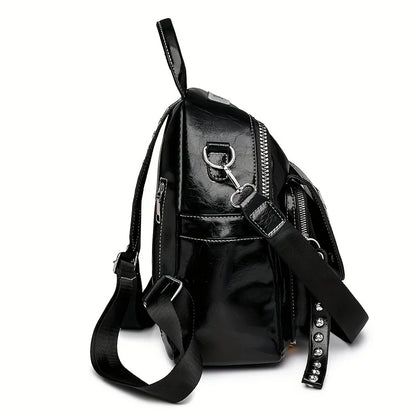 Fashionable Women's Backpack: Versatile Design for Business and Travel