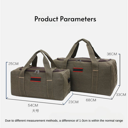 Large Capacity Canvas Travel Bag for Men & Women