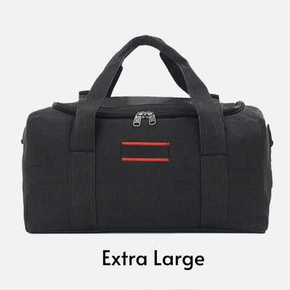 Large Capacity Canvas Travel Bag for Men & Women